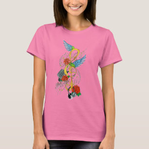 notenschlüssel mireille t-shirt