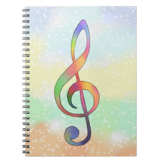 Notenschlüssel notitieboek