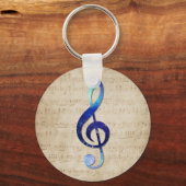 Notenschlüssel Sleutelhanger (Voorkant)