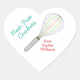 Notenvrije cookie labels / stickers