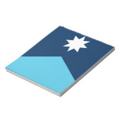 Notepad with Flag of Minnesota, USA Notitieblok (Gedraaid)