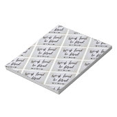 Notepad - Work Hard, Be Kind Notitieblok (Gedraaid)