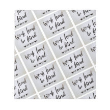 Notepad - Work Hard, Be Kind