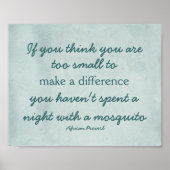 notering maakt een verschil poster (Voorkant)