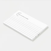 Notes 3M Post-it® personnalisées (Incliné)