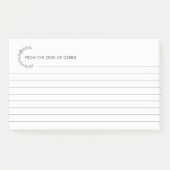 Notes 3M Post-it® personnalisées (Devant)