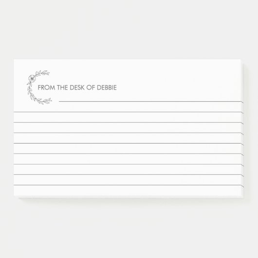 Notes 3M Post-it® personnalisées (Devant)