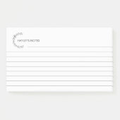 Notes 3M Post-it® personnalisées (Devant)