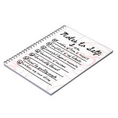Notes à l'auto : Root Chakra Affirmations Journal (Côté gauche)