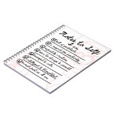 Notes à l'auto : Root Chakra Affirmations Journal (Côté gauche)
