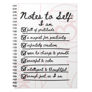 Notes à l'auto : Root Chakra Affirmations Journal