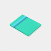 Notes Aqua Blue Stripes Post-it® (Incliné)