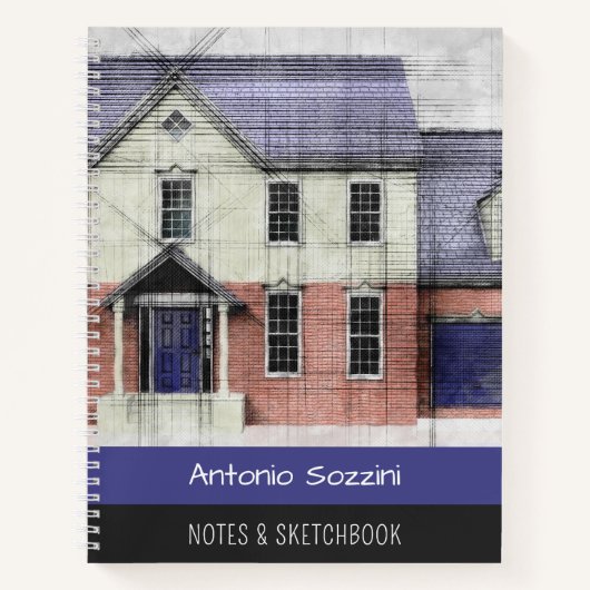 Notes architecturales et Carnets personnalisés du (Devant)