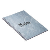 Notes Carnet Effet de marbre gris (Côté Droit)