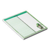 Notes chanceuses Bloc-notes St. Patrick’s Day (Incliné)