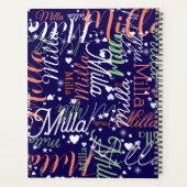 Notes Coeurs et étoiles Bleu (Dos)