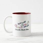Notes colorées Choir Alto Mug (Gauche)