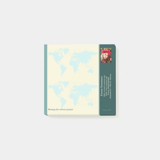 Notes — Connect, World (Voorkant)