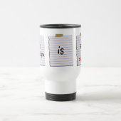 Notes d'amour pour la tasse de grand-papa (Centre)