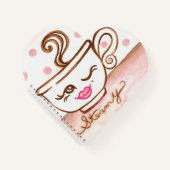 Notes d'amour vapeur Carnet cadeau (Devant)