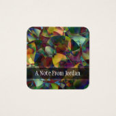 Notes d'Art numérique Abstrait personnalisées et c (Devant)