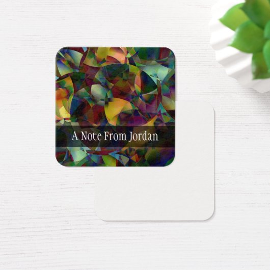 Notes d'Art numérique Abstrait personnalisées et c (Bureau)