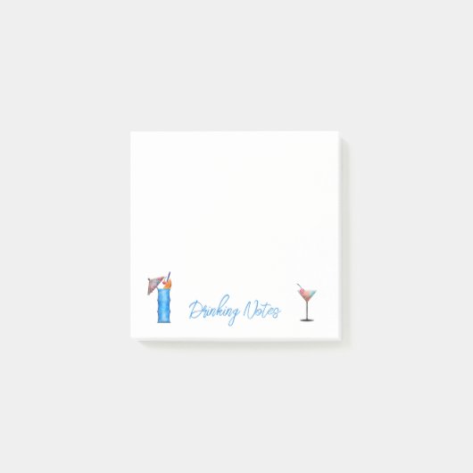 Notes de boisson Martini Tropical Punch Post-It No (Devant)