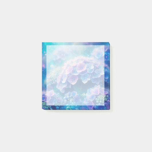 Notes de Bureau Hydrangea Dreamlight - Post-It (Devant)