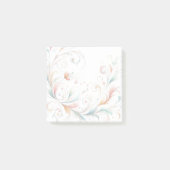 Notes de bureau Soft Flourish - Post-It Notes (Devant)