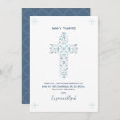 Notes de Cartes de remerciements personnalisées de (Devant / Derrière)