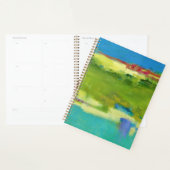 Notes de champ - Art vert Abstrait (Devant avec enveloppe)