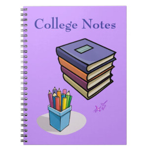 Notes de collège Livres et Carnet de crayons