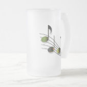 Notes de dubstep Mug (Devant droit)