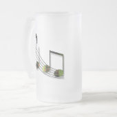 Notes de dubstep Mug (Devant gauche)
