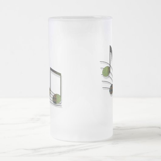 Notes de dubstep Mug (Centre)