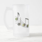 Notes de dubstep Mug (Gauche)