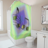 Notes de dubstep Rideau de douche (En situation)