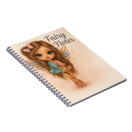 Notes de Fée Journal de Fée en Pastel Mignon (Côté Droit)