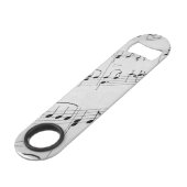 Notes de feuille musicale (Dos Angle)