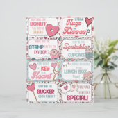 Notes de la boîte à lunch pour enfants : Cartes de (Debout devant)