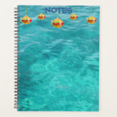 Notes de l'océan bleu avec poisson (Devant)