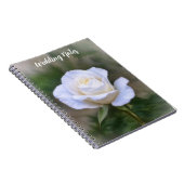 Notes de mariage Rose Blanche ou Journal Personnal (Côté Droit)