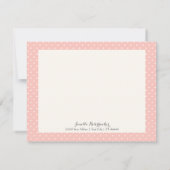 Notes de Merci de baby shower de conte de fées de (Dos)