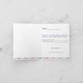 Notes de Merci Emoji - Paix, Amour, Unicorne, Donu (Intérieur)