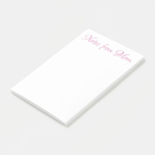 NOTES DE MOM Post-It Notes (Incliné)