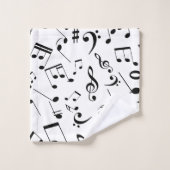 Notes de musique 3 (Gant de toilette)