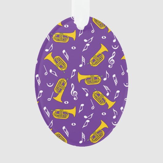 *Notes de musique Baritone Marching (devant)