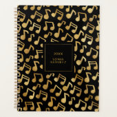 Notes de musique Black and Gold (Devant)