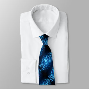 Notes de musique Blue Glow Motif Cravate 2