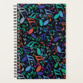 Notes de musique colorée (Devant)